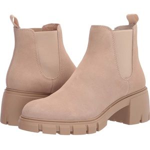 Steve Madden Womens Howler Ankle Boot “sand suede”